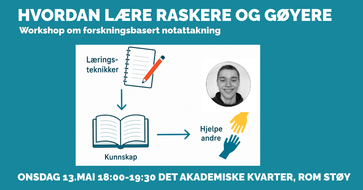 Workshop om forskningsbasert notattakning