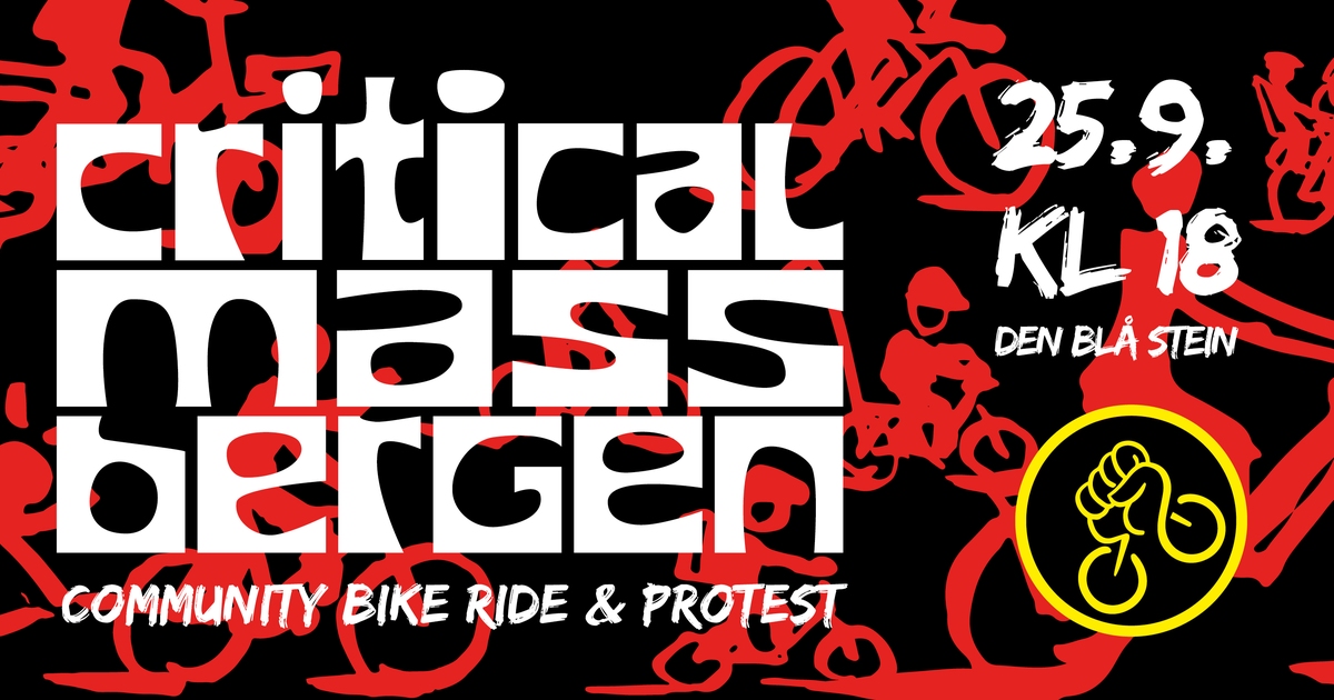Critical Mass Bergen - SEPTEMBER
