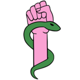 Feministiske medisinere logo