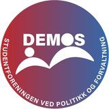 Demos - Studentforeningen for Politikk og forvaltning logo