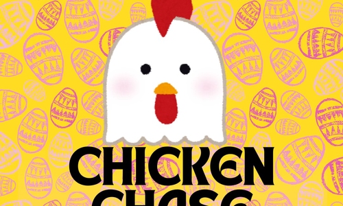 Chicken chase med BTS Gummibåt