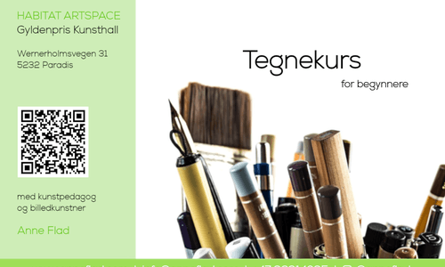 Tegnekurs for begynnere (med noen forkunnskaper)