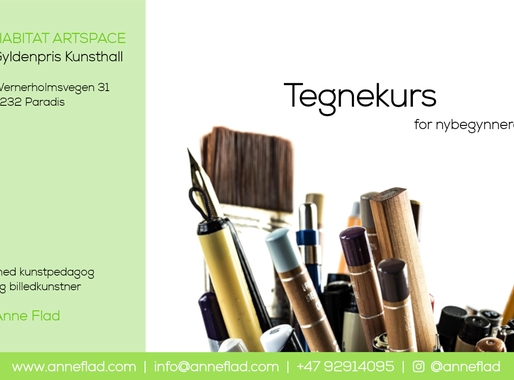Tegnekurs for nybegynnere (på norsk)