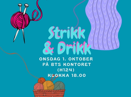 Strikk og Drikk med BTSevents