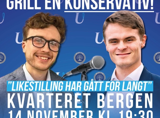 Grill en konservativ: Likestilling har gått for langt