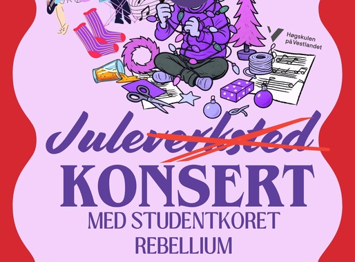 Julekonsert med studentkoret Rebellium