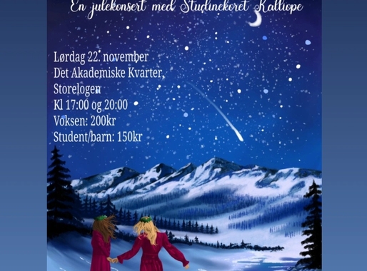 En stjerneklar natt - julekonsert med Studinekoret Kalliope