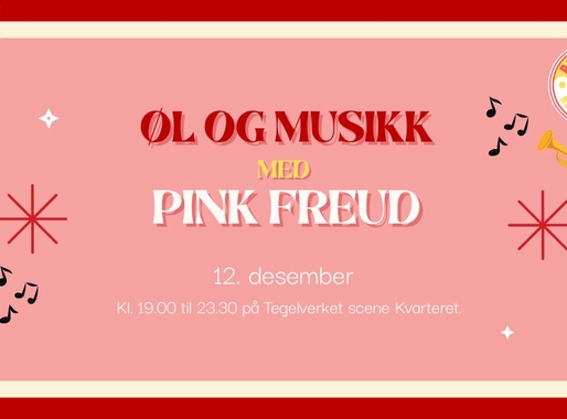 Øl og musikk med Pink Freud