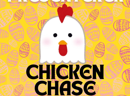 Chicken chase med BTS Gummibåt