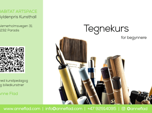 Tegnekurs for begynnere (med noen forkunnskaper)