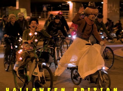 Critical mass Bergen: Halloween edition